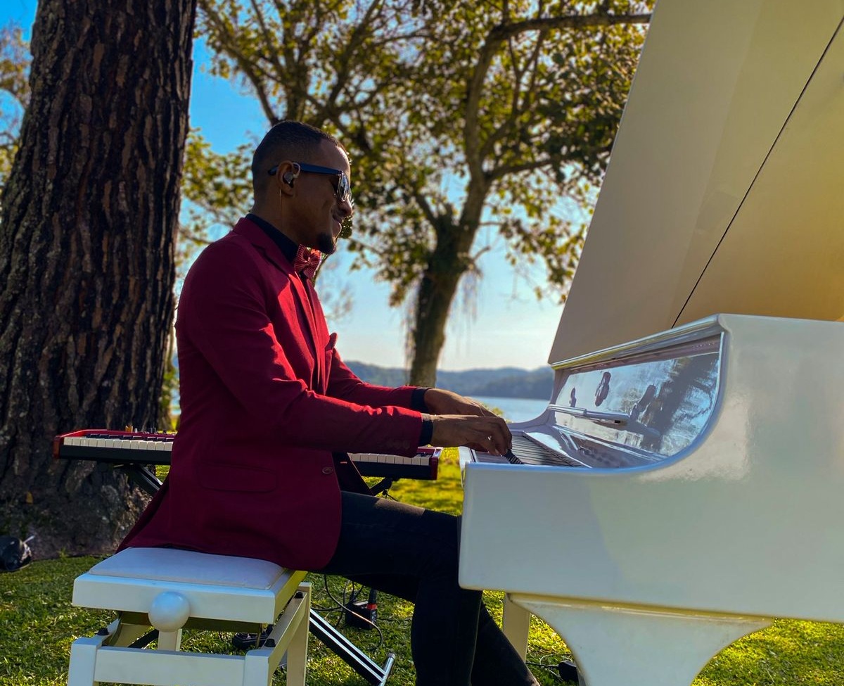 Casamento com piano ao vivo